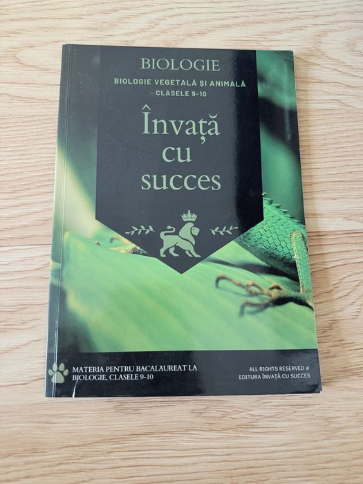 Învață cu succes Pachet Bacalaureat | Matematică + Biologie 9-10 + Carte Română  cu toate Eseurile