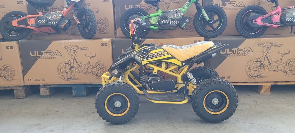 Atv 49cc raptor ultra pe benzina nou cu garanție pentru copii