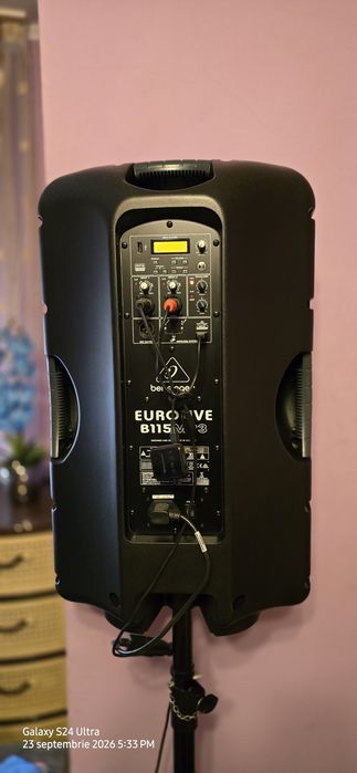 Boxă Behringer Eurolive B115MP3 cu sistem  BLUETOOTH