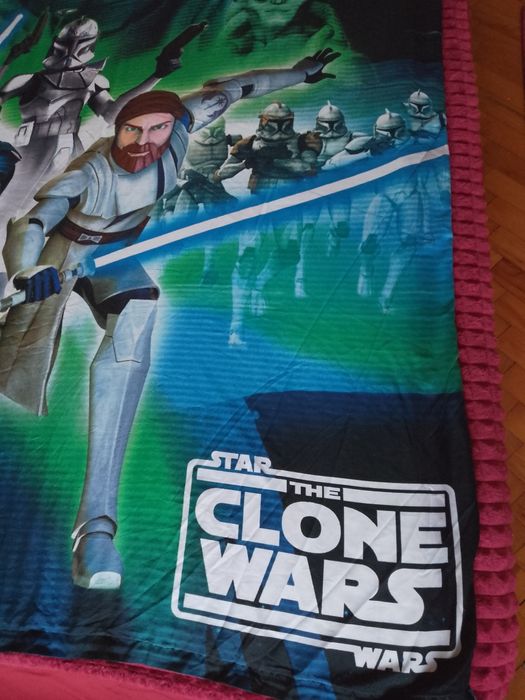 Lenjerie de Pat Star Wars - The Clone Wars