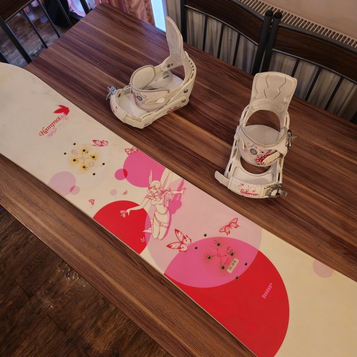 Placa Snowboard Hammer Hyleyn 152 cm cu legaturi Salomon M