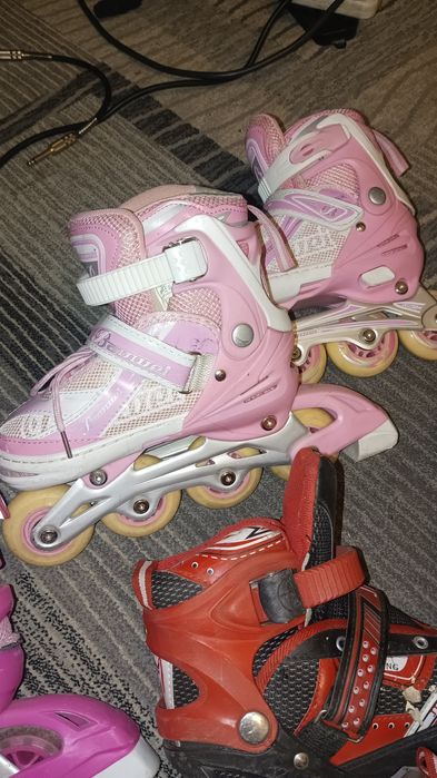 Роликовые коньки 6 шт