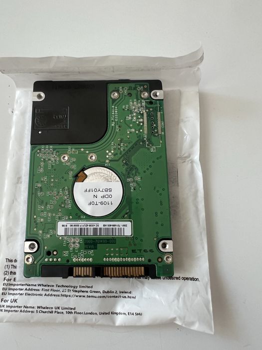 Твърд диск за лаптоп 250 gb