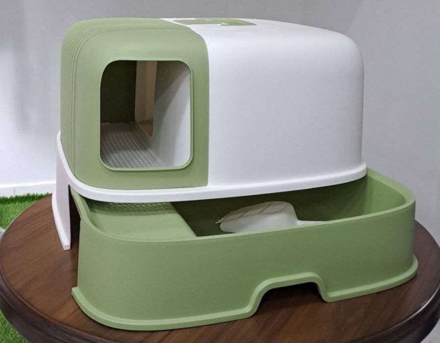 Лоток .Закрытый лоток для кошек и котов.