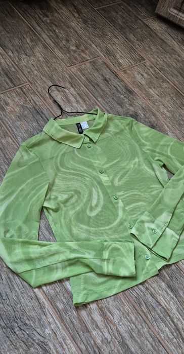 Camasa/bluza de plaja semi-transparenta noua M