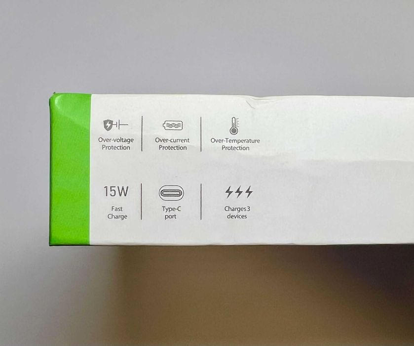 Încărcător Wireless Magnetic 3-în-1 pliabil - 15W Fast Charge - Negru