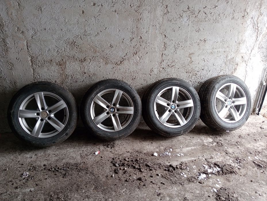 Jante de BMW X3 cu anvelope de vara noi