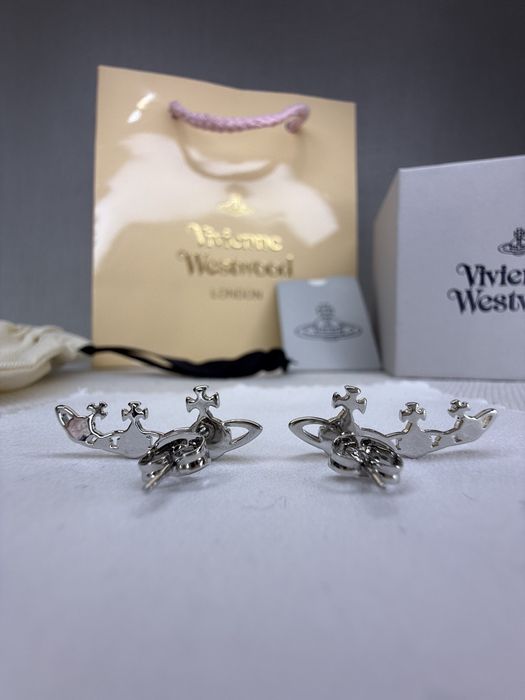 Cercei VIVIENNE Westwood Candy, argintiu