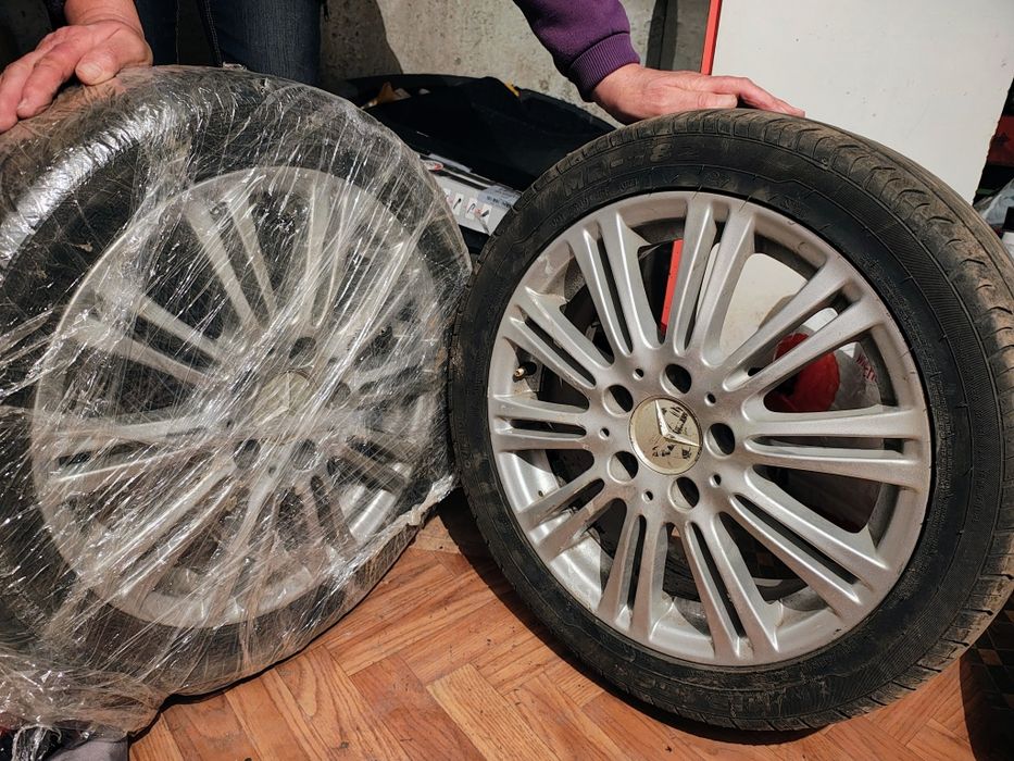 Vând jante 5x112 R16
