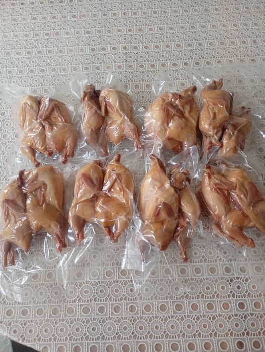 Перепелки копченые