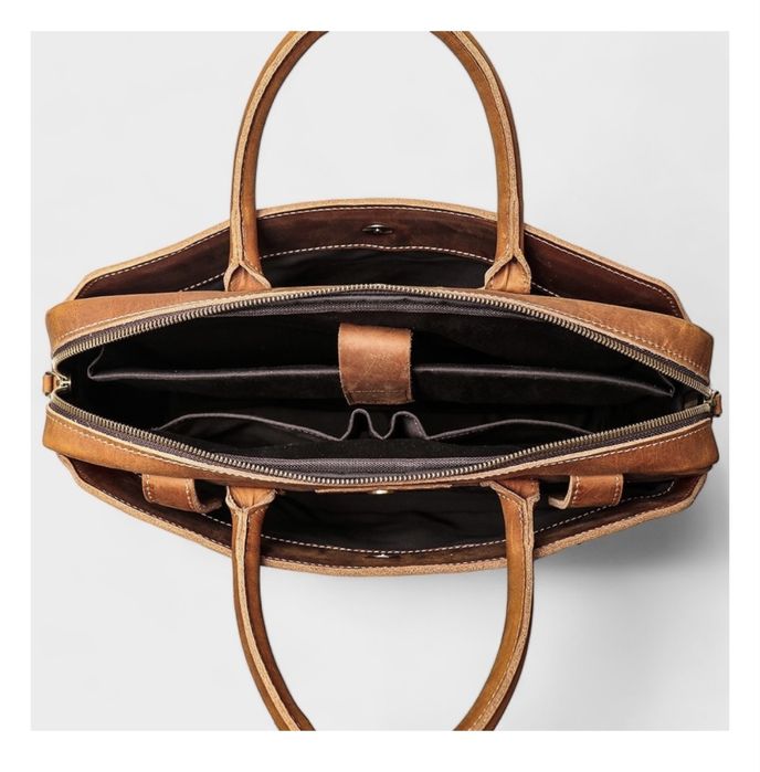 Кожаный портфель - ОТЛИЧНЫЙ ПОДАРОК МУЖЧИНЕ!!!