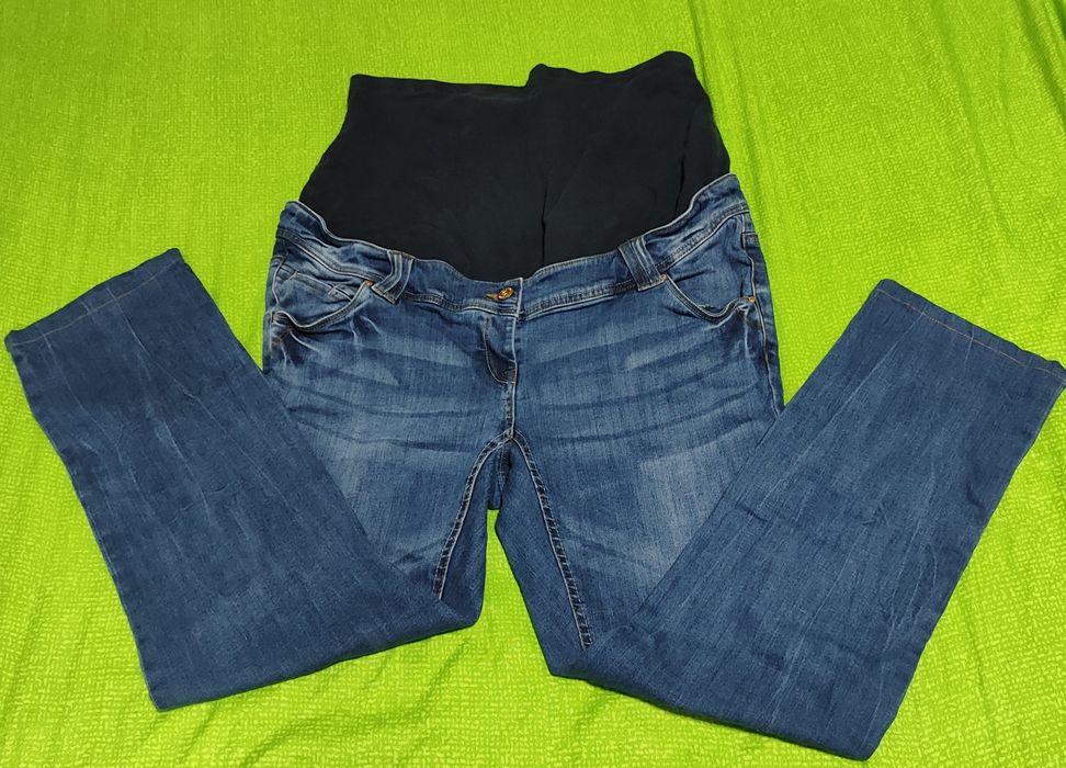 Pantalon gravide ( blugi gravide), C&A, XXL, 46.