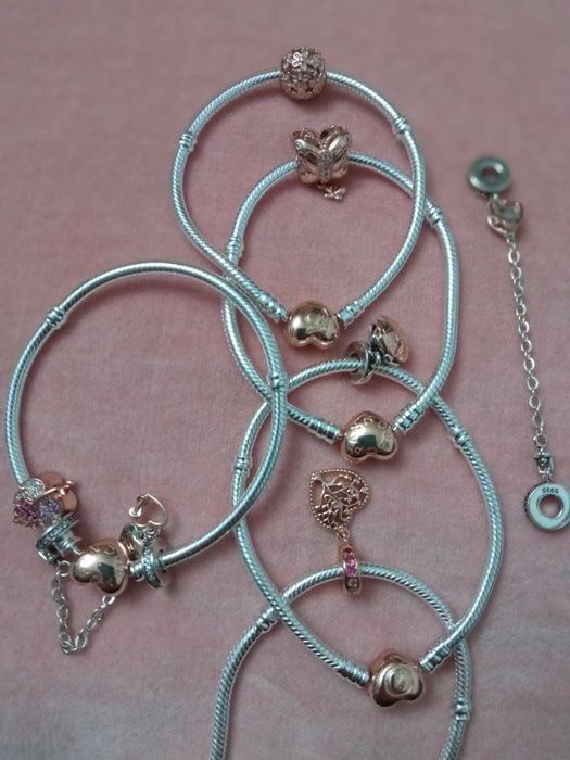 Brățări Pandora,argint, toate marimile