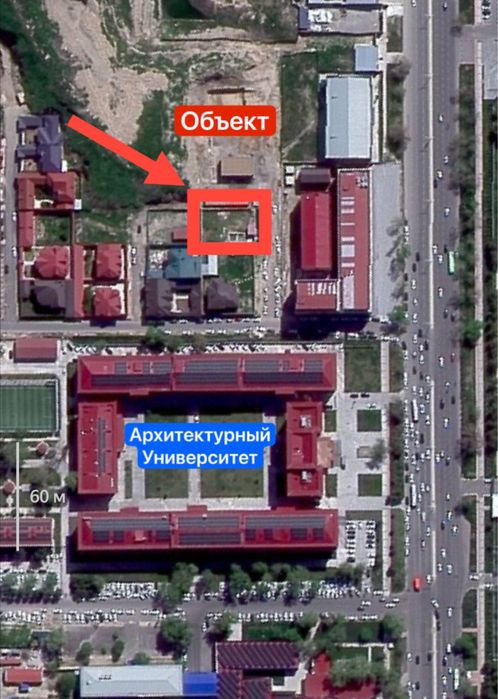 6 соток Угловой Ориентир ТЦ HIGH TOWN  Юнусабад