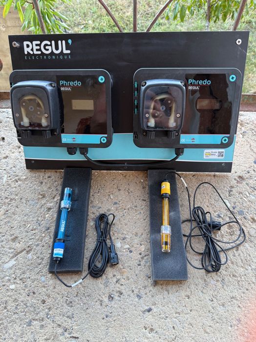 Regul електронна,френска дозаторна система за хлор и ph