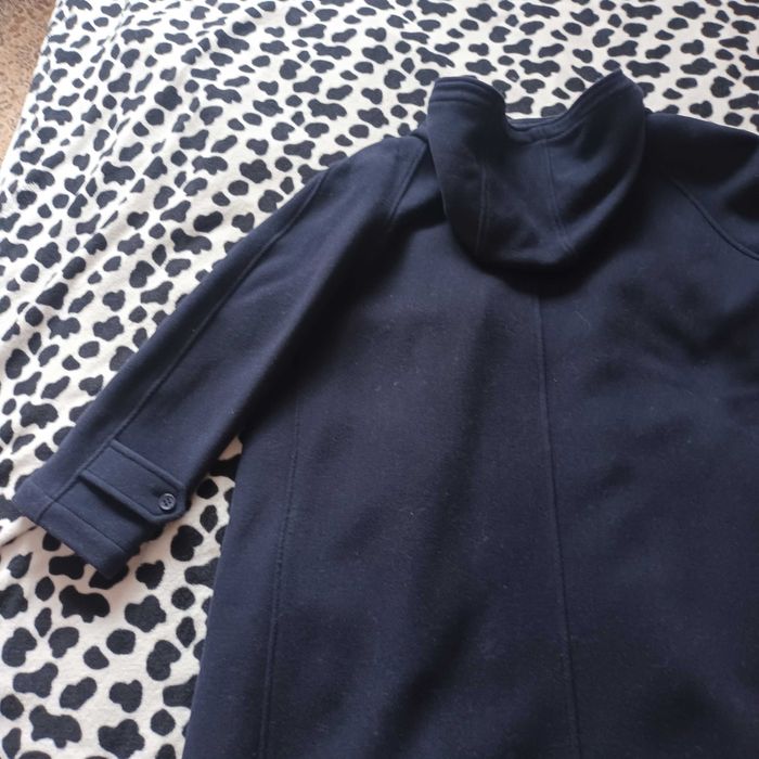 Дамско синьо палто