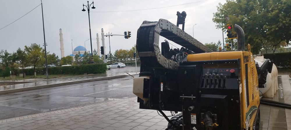 Услуги  Гнб бурение под водопровод