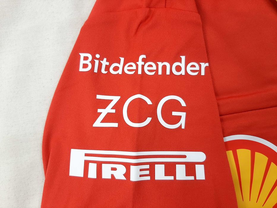 Puma Scuderia Ferrari F1 Team Pro - Оригинална мъжка тениска с яка