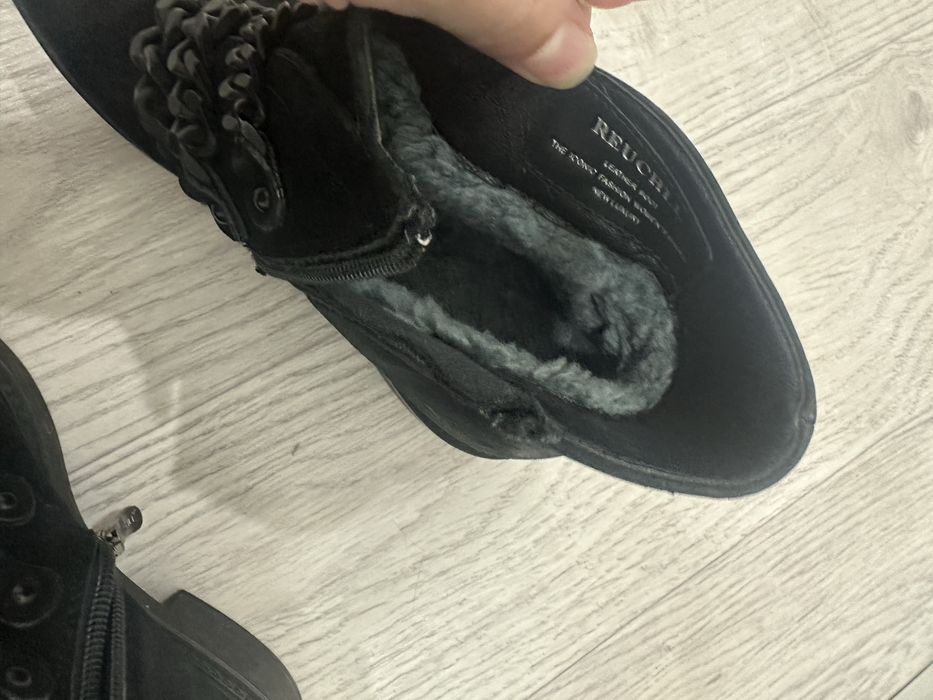 Сапоги зимние натуралка