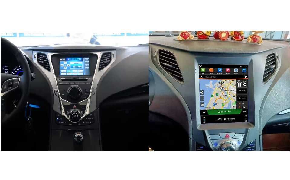 HYUNDAI AZERA 2011/2012 9.7'' андроид навигация, 9805