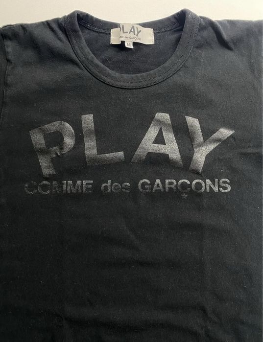 Тениска Comme des garçons черна