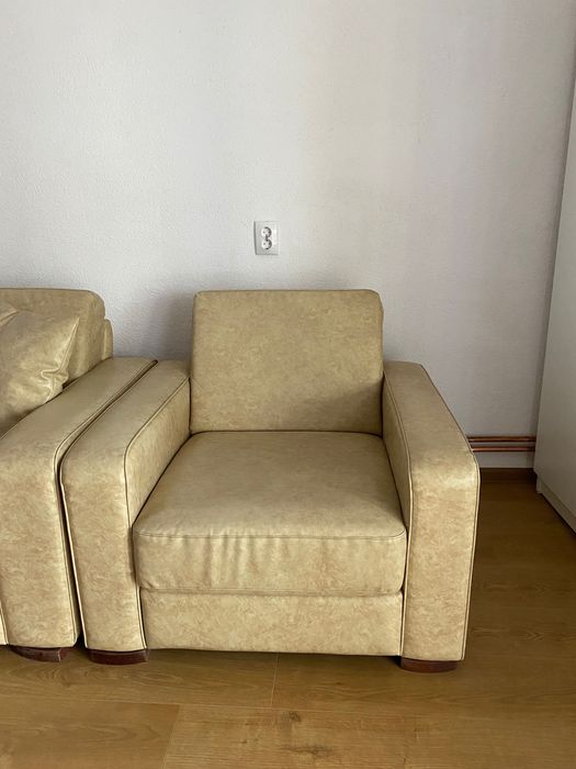 Scaune+ canapea cu fotolii