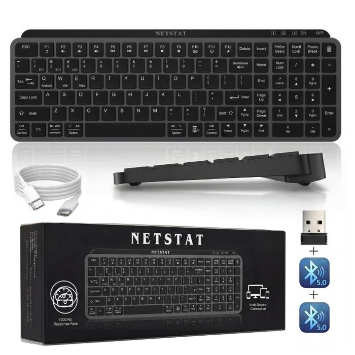 Vand tastatura fara fir NETSTAT-ONE