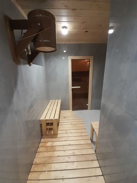 Внутриний ремонт бани.