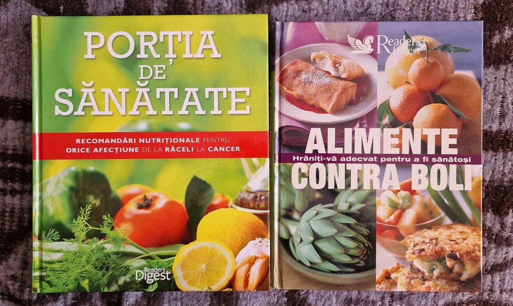 Carti de sanatate si nutritie-4 bucati