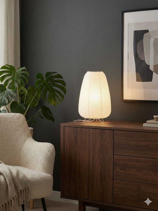 Декоративные люстры из рисовой бумаги в ассортименте