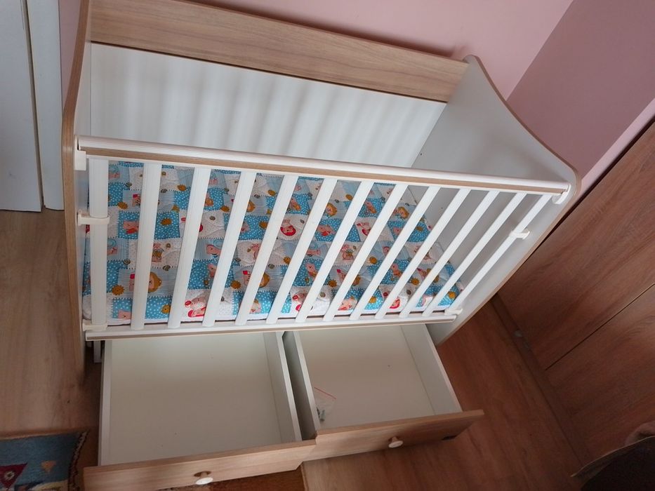НОВО легло - клошарка на Лорели, люлка + матрак 60/120