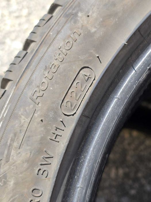 Два броя Зимни гуми 225 45 18 Hankook Winter I cept evo 3 Дот 2224