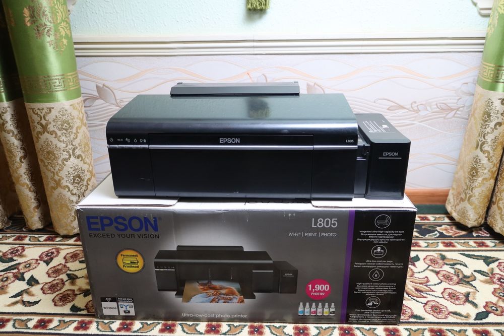 Epson L805 xolati alo