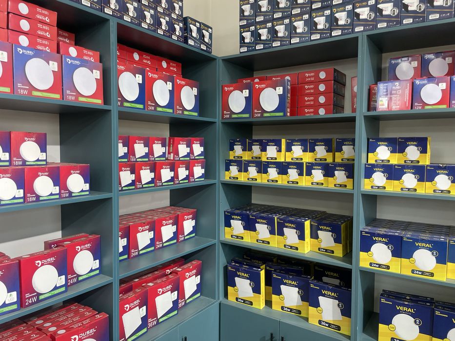 Led lampalar 5Wdan 60W gacha 2yil kafolati bilan