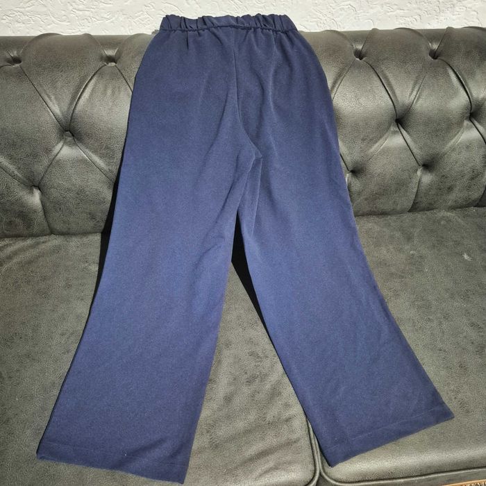 Син дамски панталон