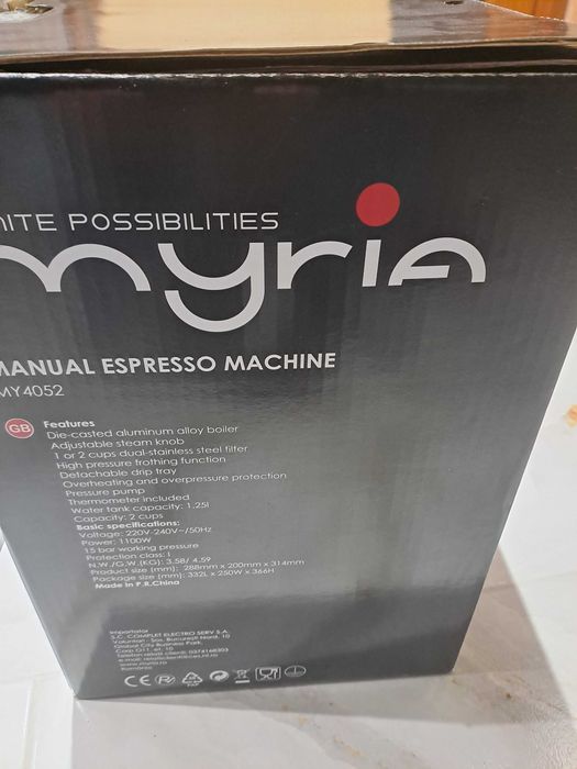 Espressor Myria MY 4052