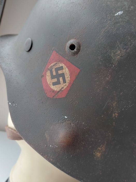 WW2 - Casca de luptă germană a trupelor SS