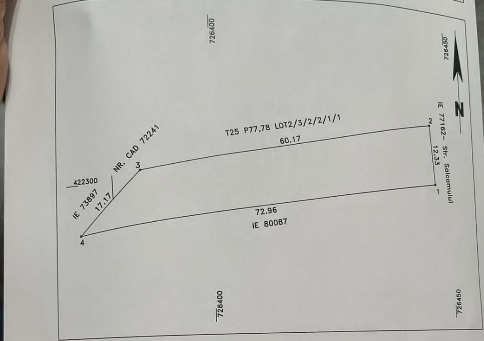 Teren intravilan Cazasu