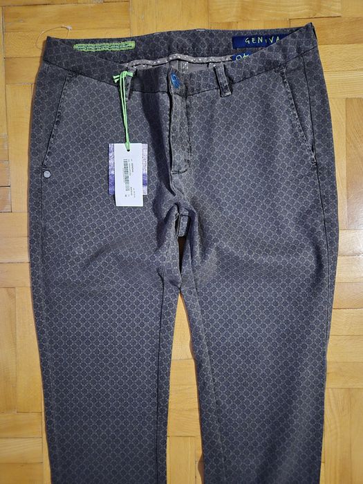 Pantaloni Dimattia Genova, Tailored Style, Stretch, Bărbați - 48