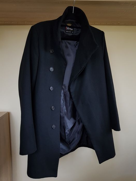 Palton barbati asimetric slim fit