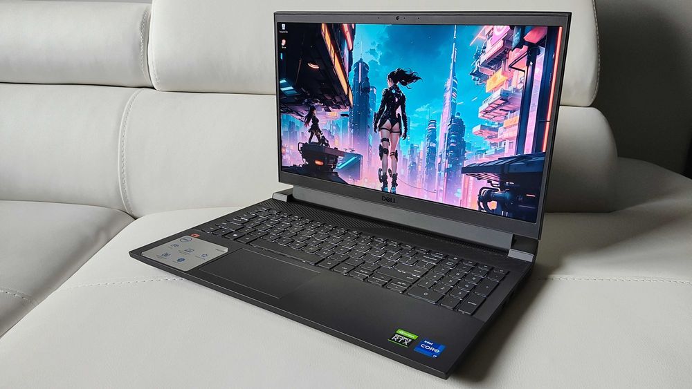 Laptop gaming DELL , intel core i7-11800H, video 6 gb RTX 3060, 144 hz
