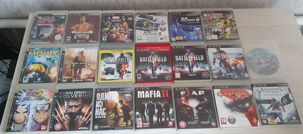 Игры на playstation 3.