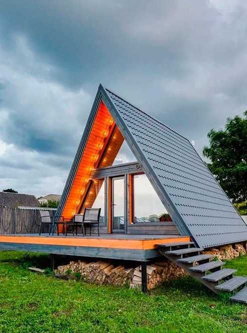 Афрейм дома из дерева