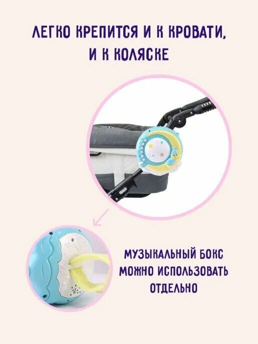 Детские музыкальные мобили 2 шт