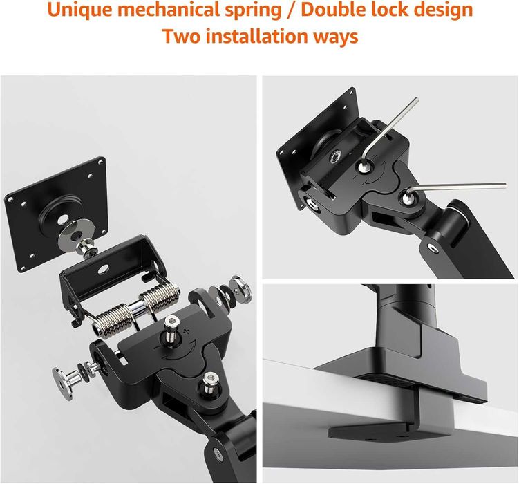 BEWISER Регулируемо рамо за ултраширок монитор, за 34-49 инча, до 20кг