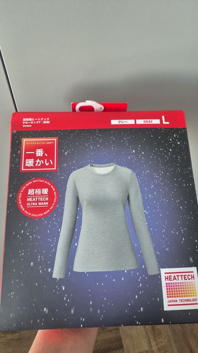 Новый жен.комплект термобелья Uniqlo