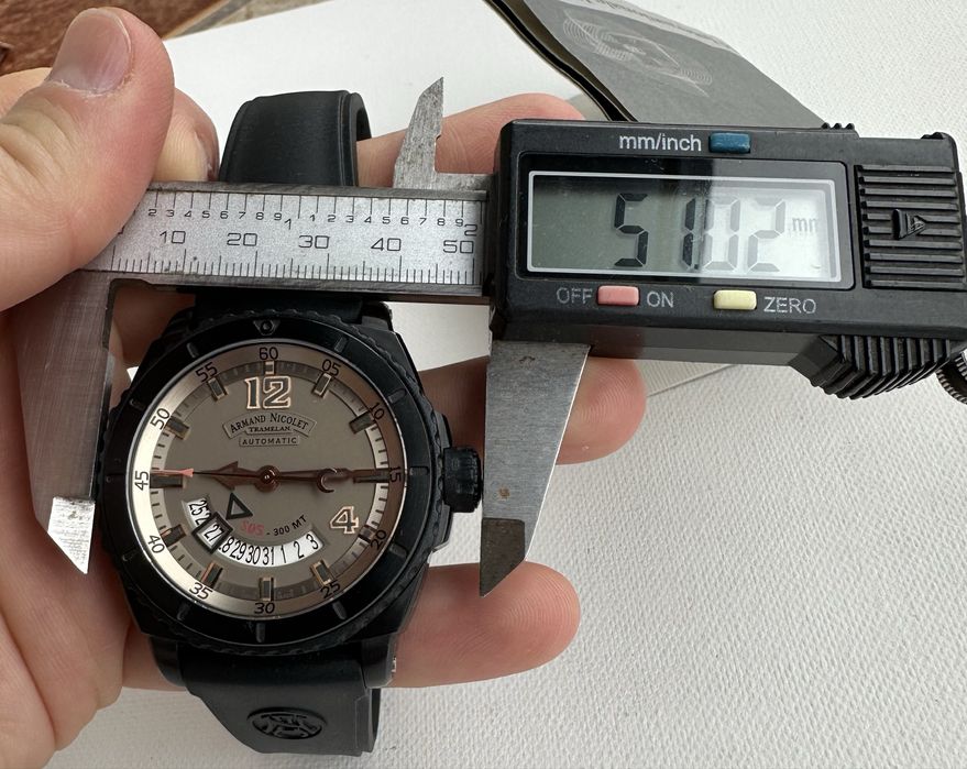 ARMAND NICOLET Automatic HOB 300 mt Swiss Made - с паспорт