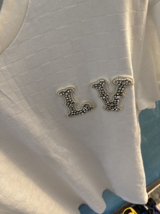 Tricou Louis Vuitton alb Premium