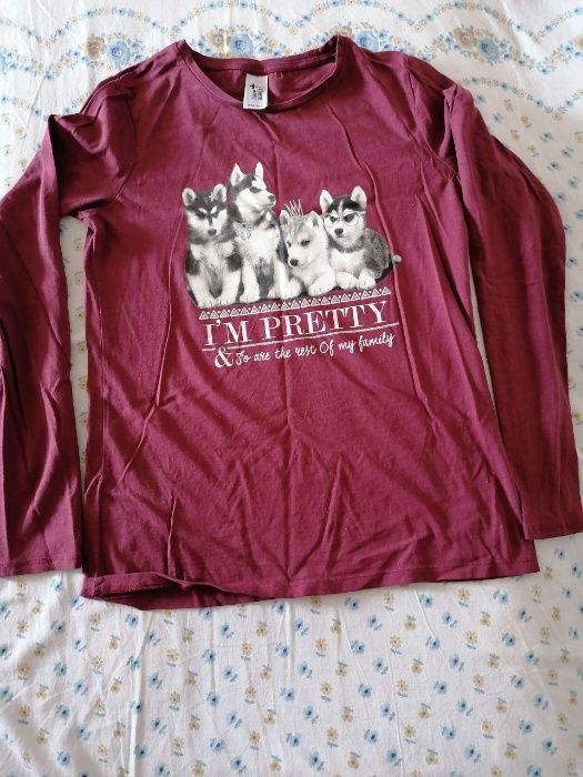 3 Bluzite din bumbac la 20 de lei