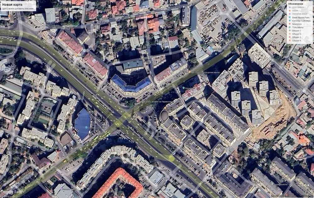 Паркентский, Максим горький, Циалковский, ЖК GOLDEN HILLS